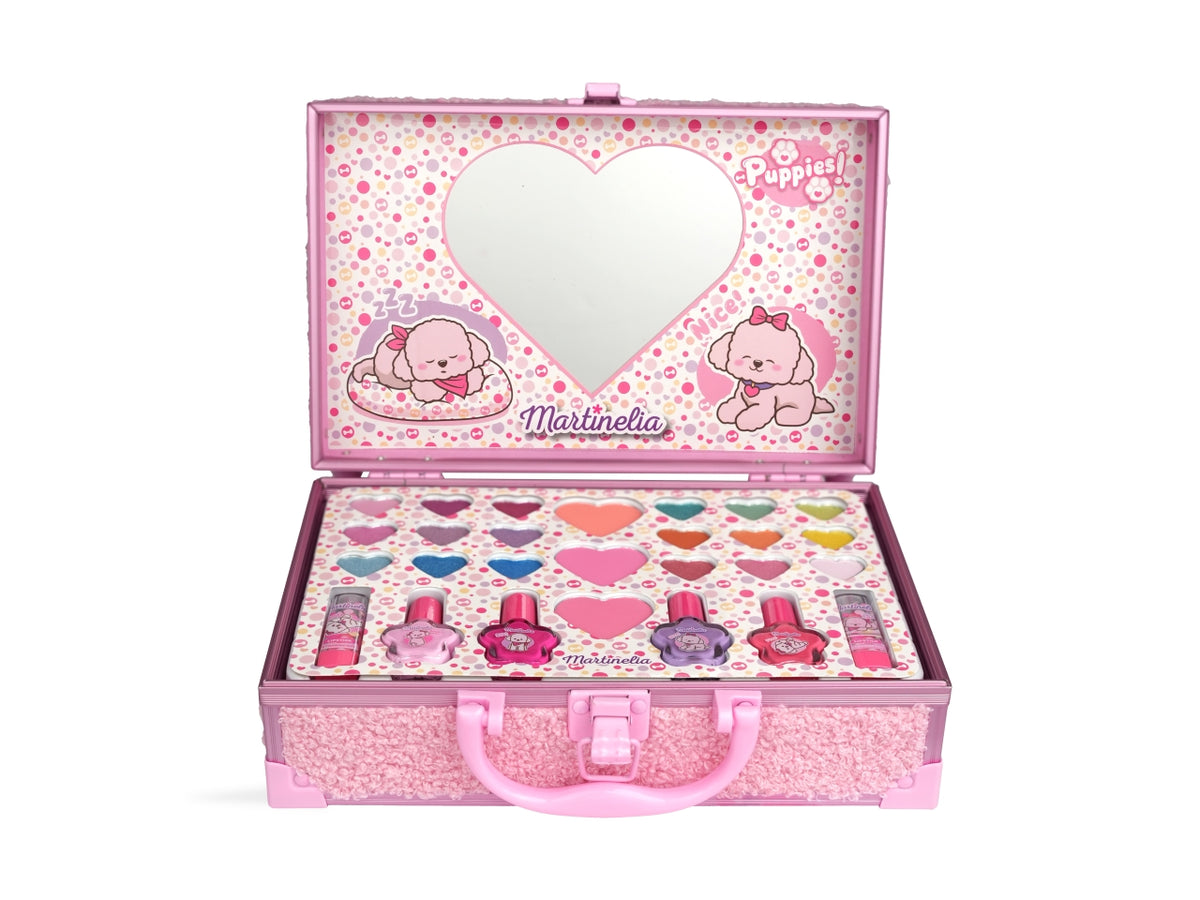 Martinelia puppies, valigetta make up pelosa
