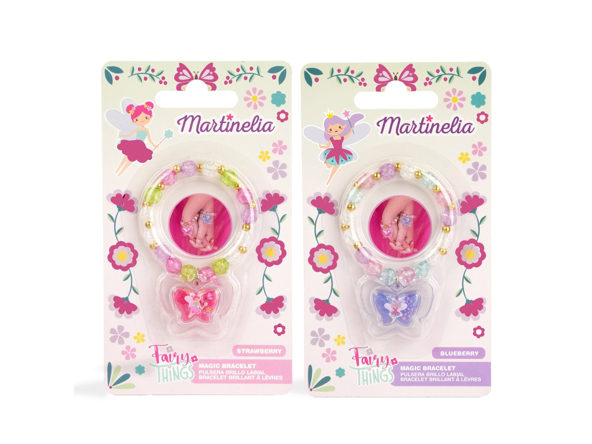 Martinelia fairy things, set braccialetti magici farfalla