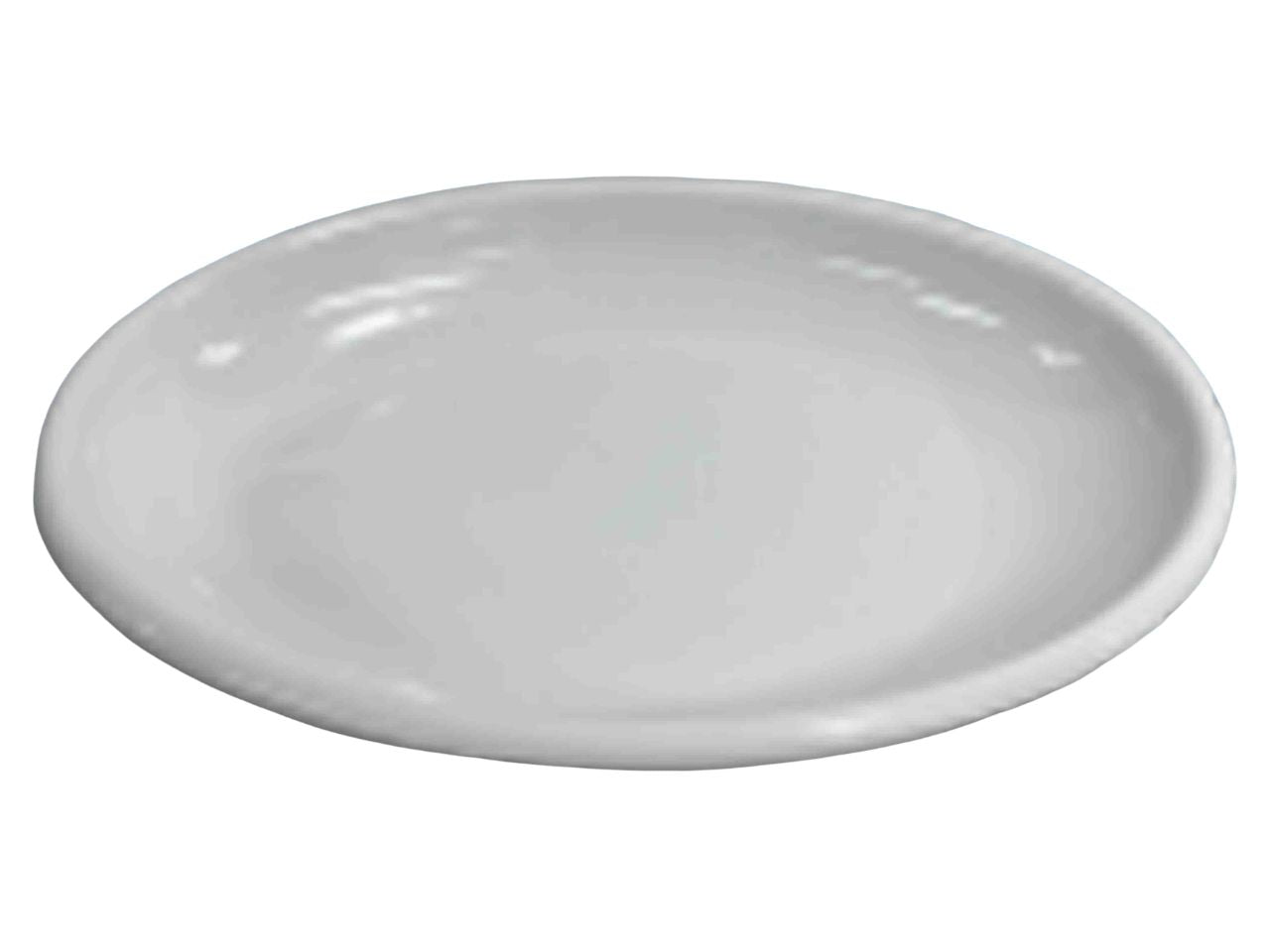 Vassoio in melamina ovale 45x23xh.5,5cm, bianco
