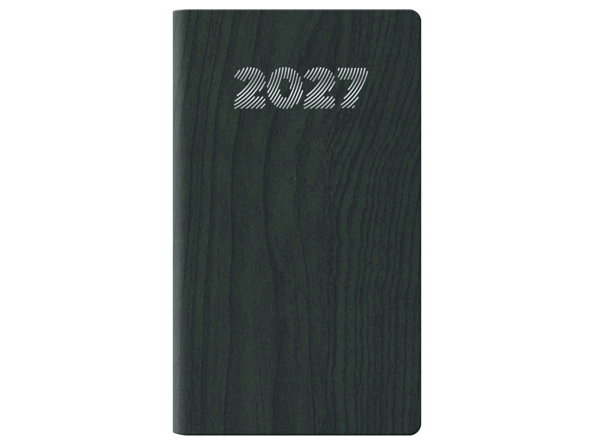 Agenda 2027 Vertigo 8x14cm settimanale verticale grigio scuro