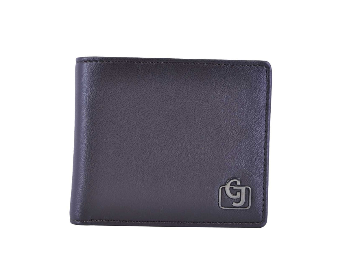 Carrera joe collection trifold con porta documenti marrone scuro