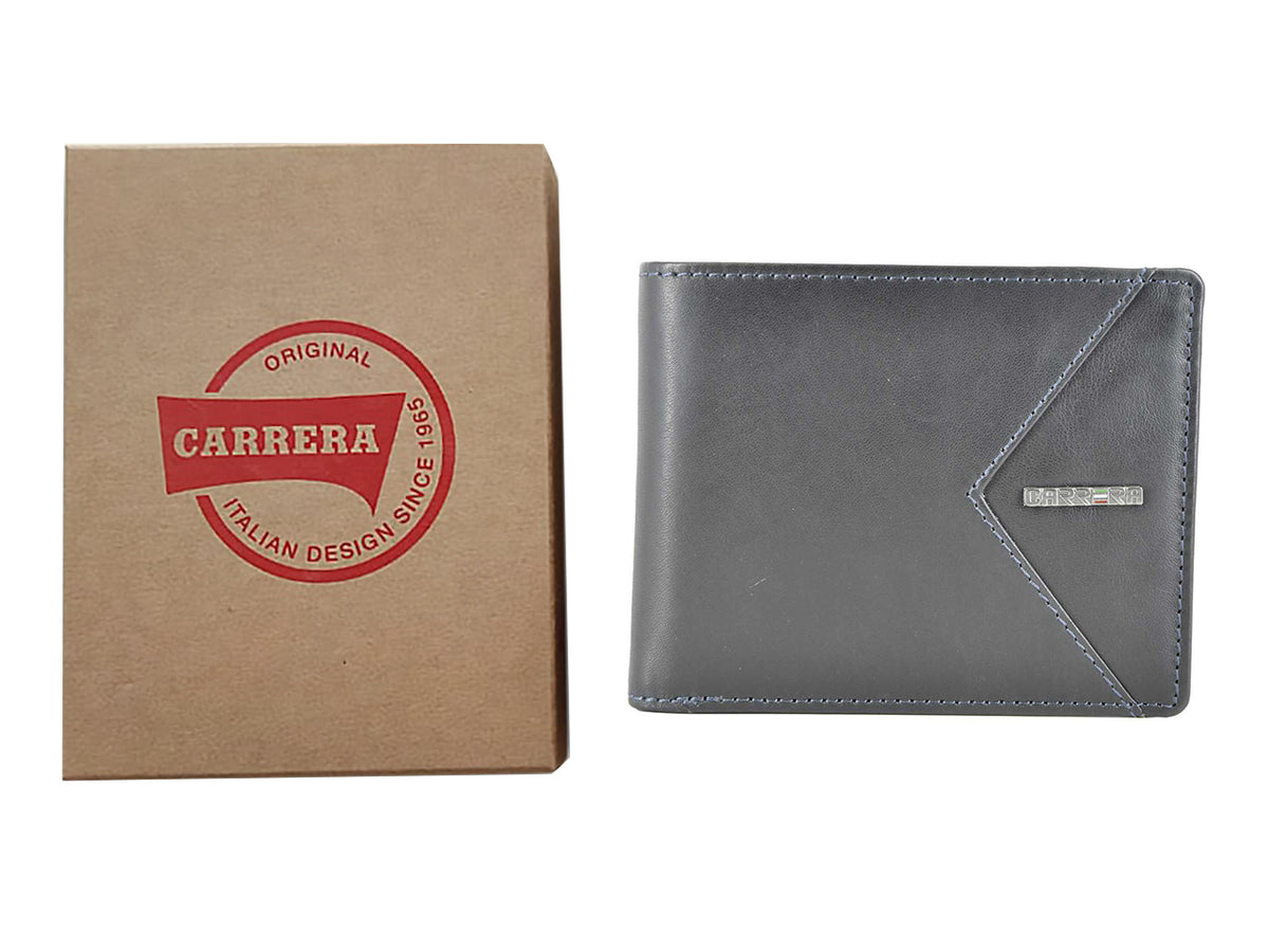Carrera viggo collection bifold portacarte con clip navy blue