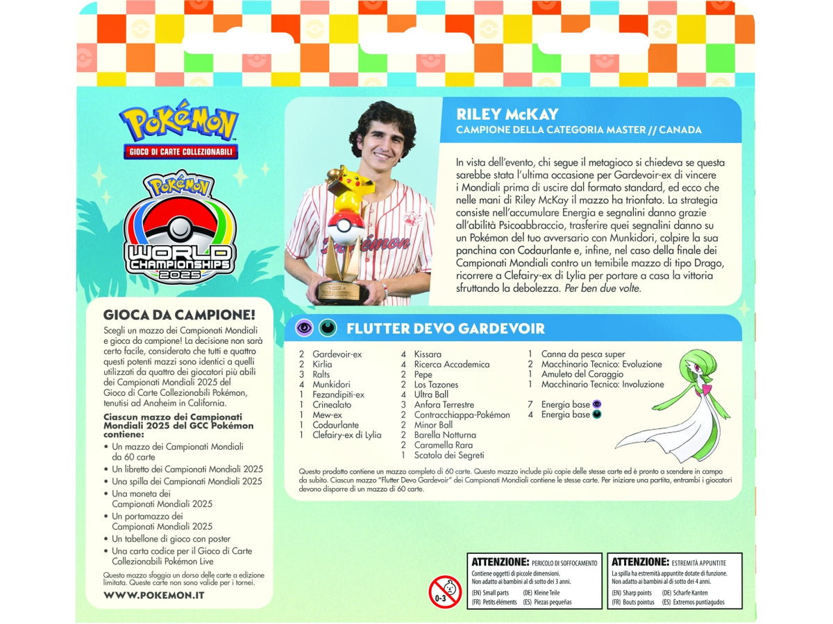 Pokemon Mazzo dei Campionati Mondiali 2025 £