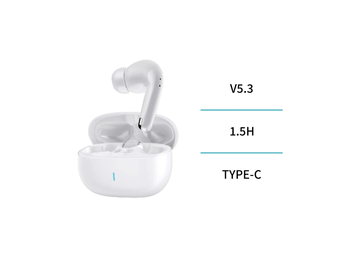 Auricolari bluetooth tws bianco