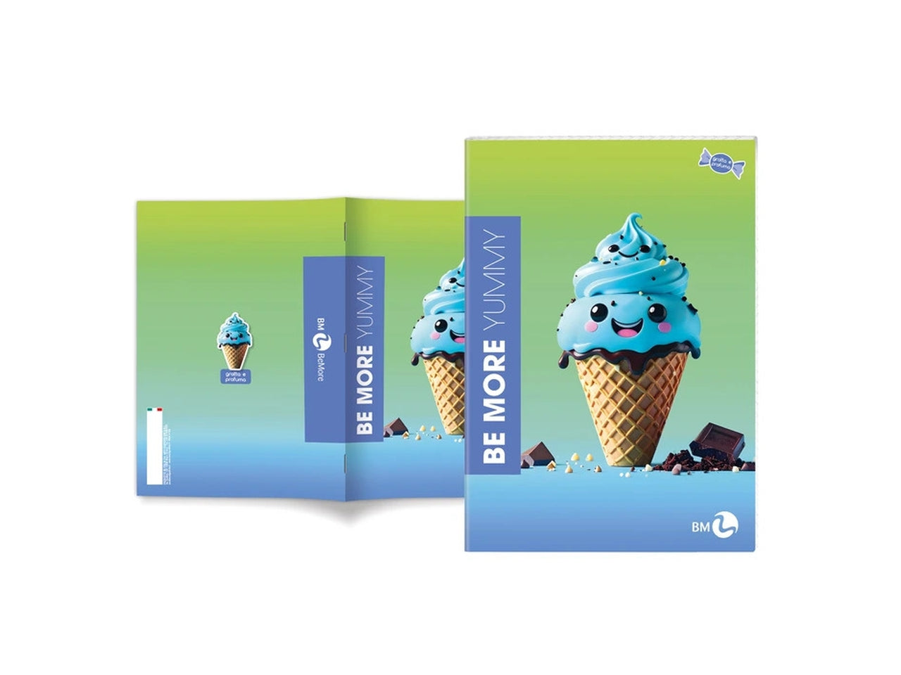 Quaderni maxi yummy 21x29,7cm 72 pagine rigatura C confezione da 10 quaderni