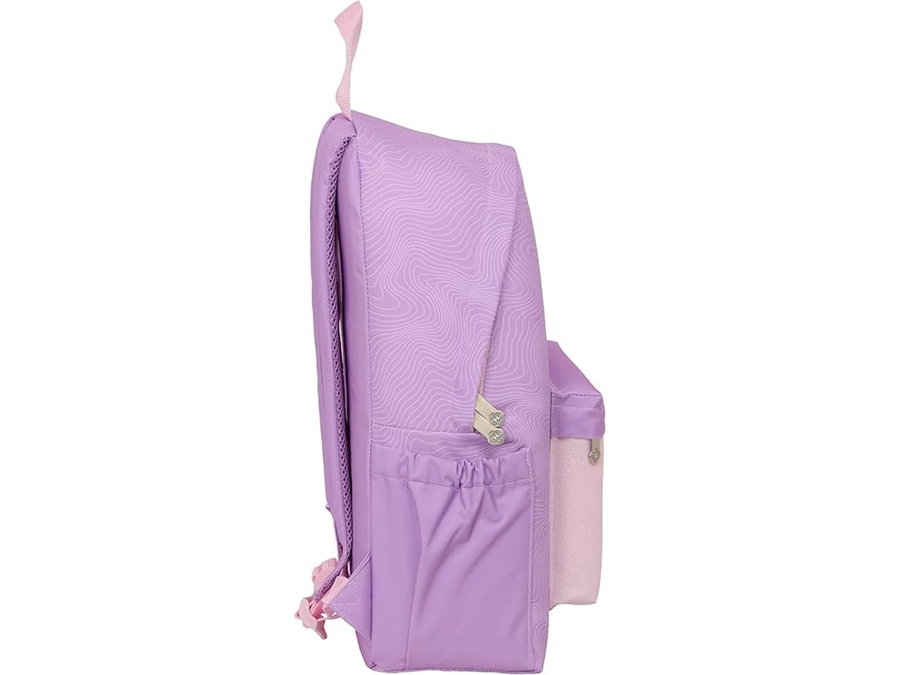 Zaino americano K-Pop Demon Hunter Iconic 31x43x13cm rosa, con tasca per portatile 14.1''