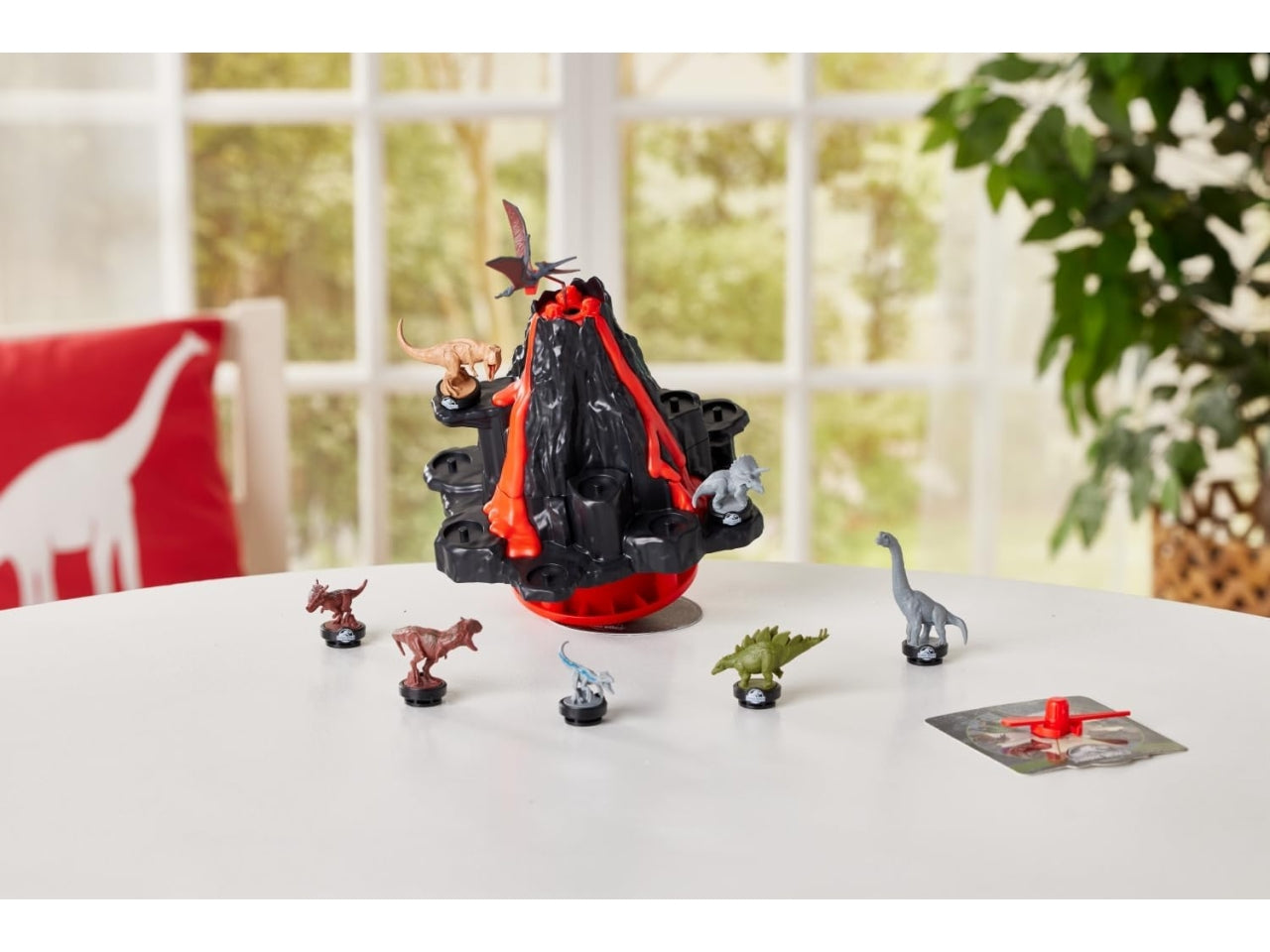 Jurassic world shaky volcano games