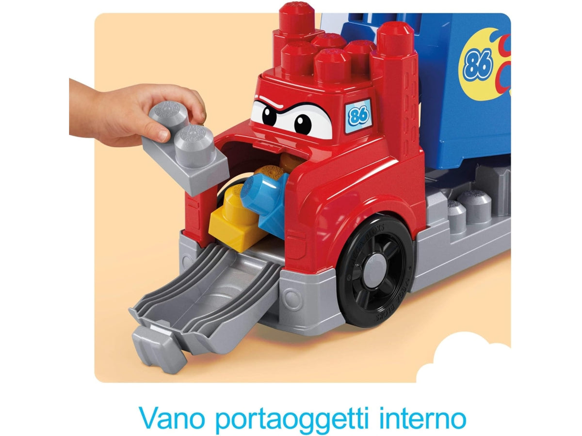 Mega bloks build & race rig