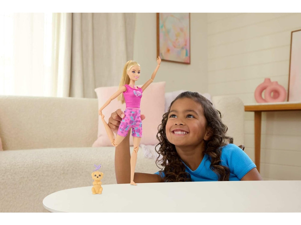 Barbie mindful moves doll and accessessori