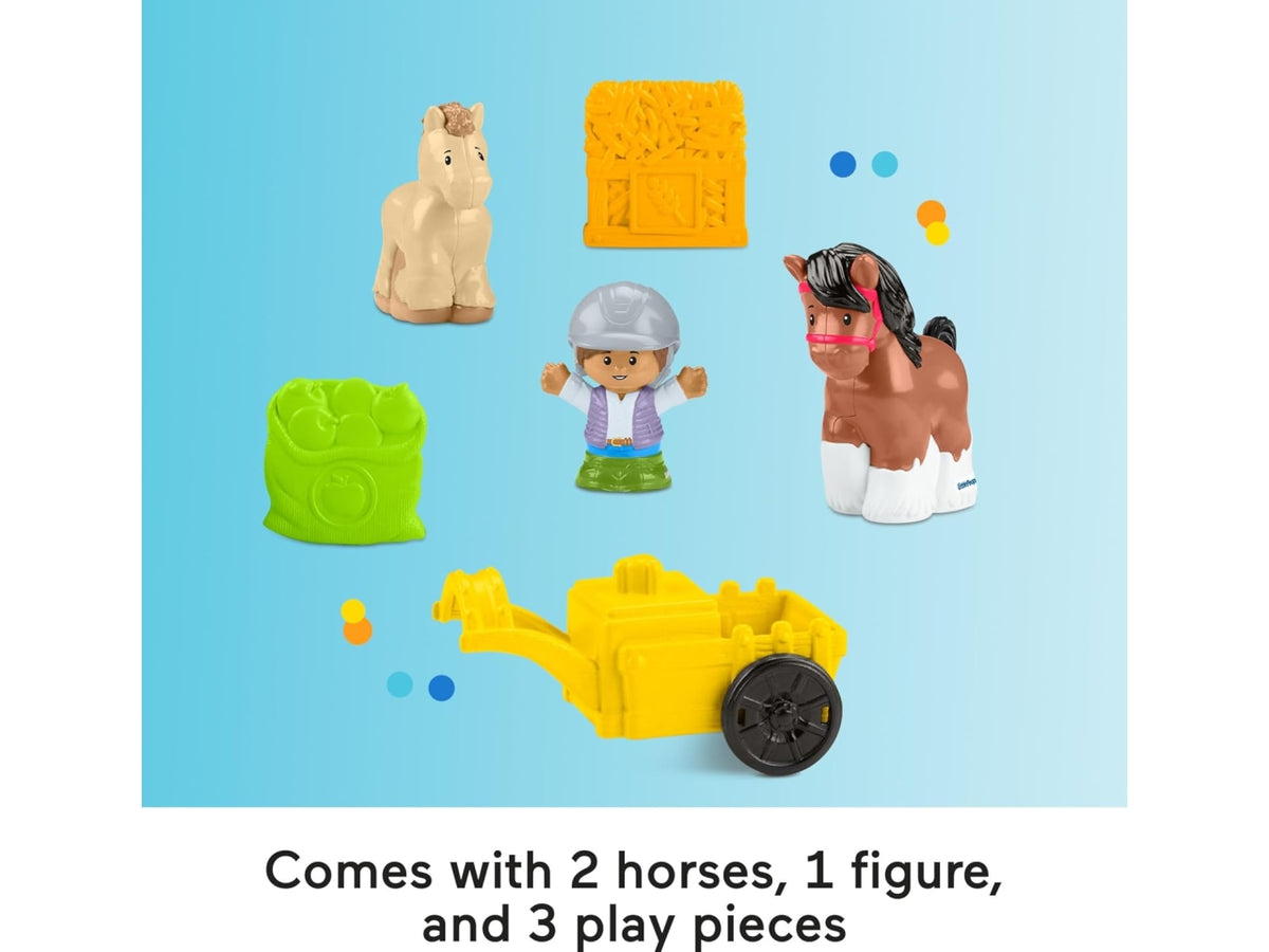 Fisher-Price Little People maneggio dei cavalli