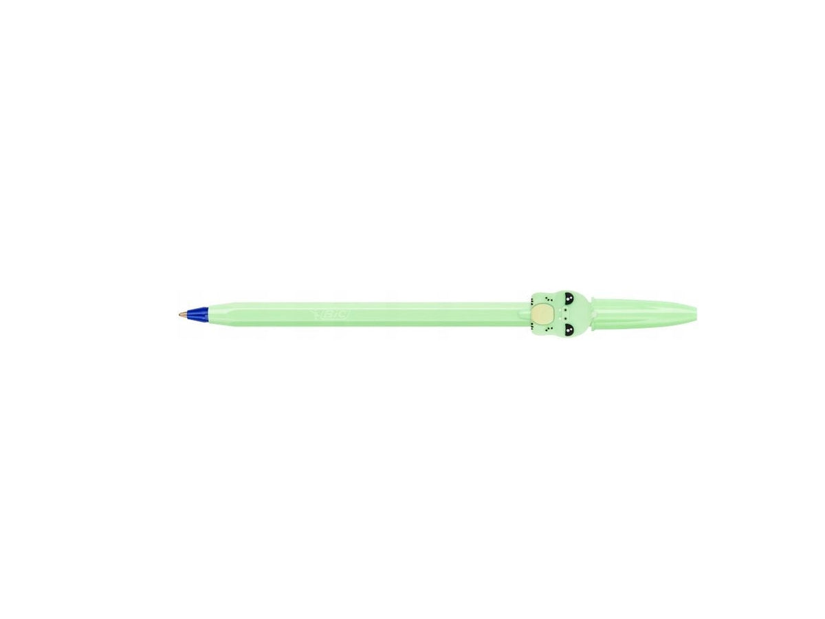 Penna crstl figurine blu set da 2 penne