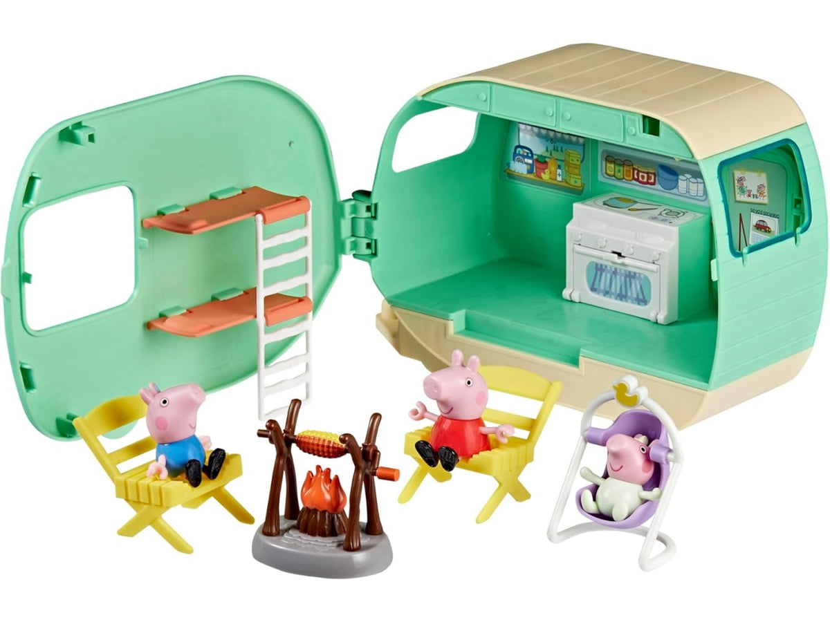 Peppa Pig three little piggies caravan