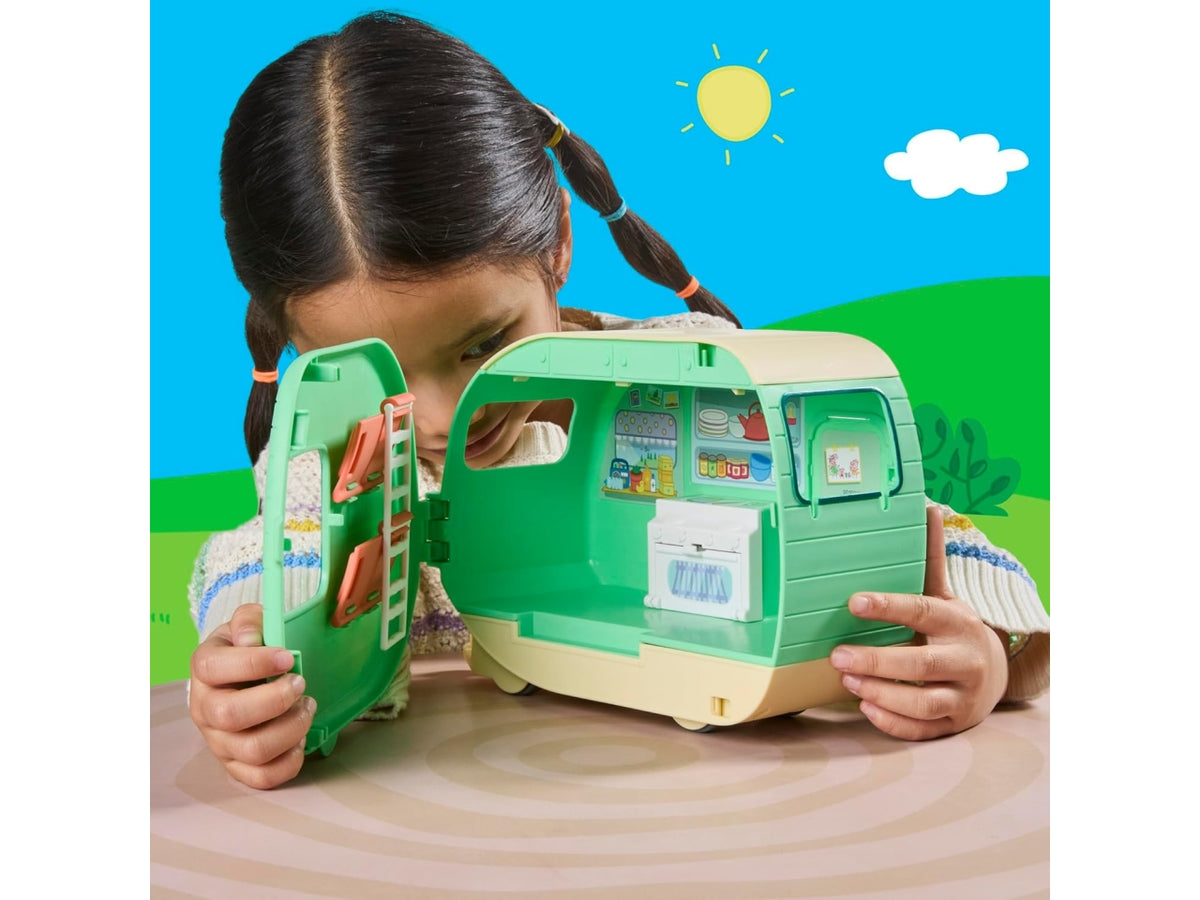 Peppa Pig three little piggies caravan