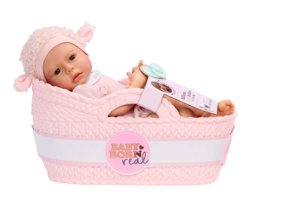 Baby born neoborn girl fair/open
