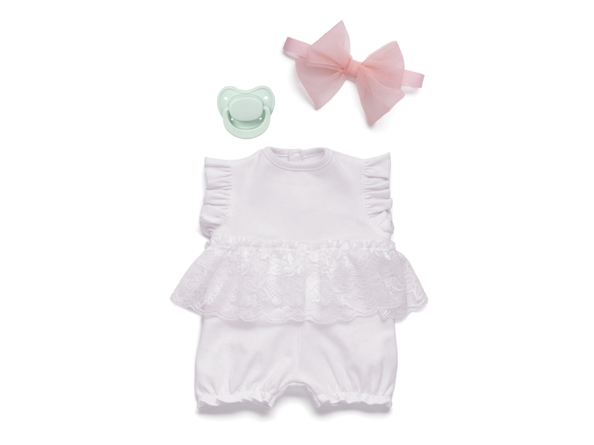 Baby born neoborn girl light/open