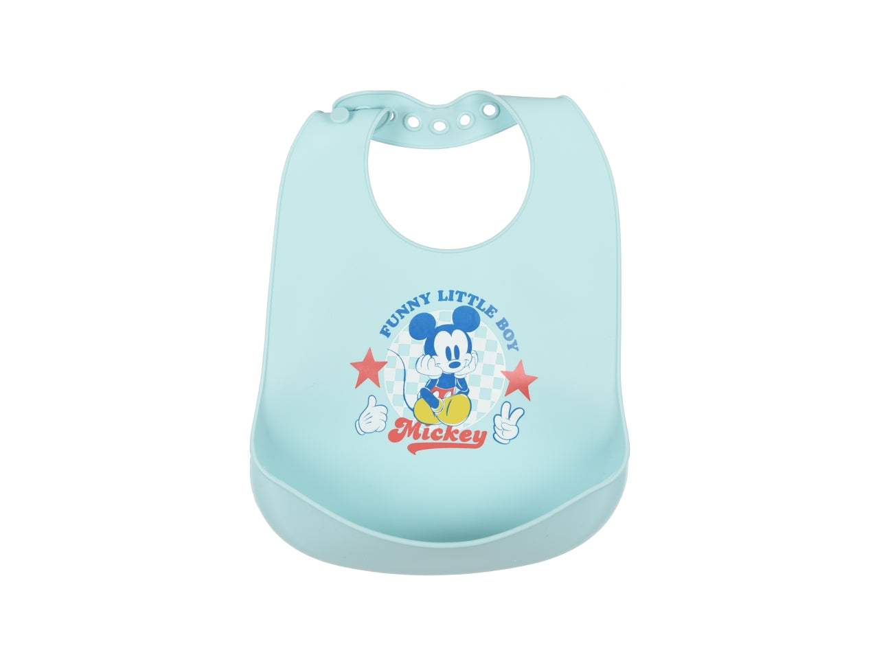 Mickey bavette 30x23cm silicone