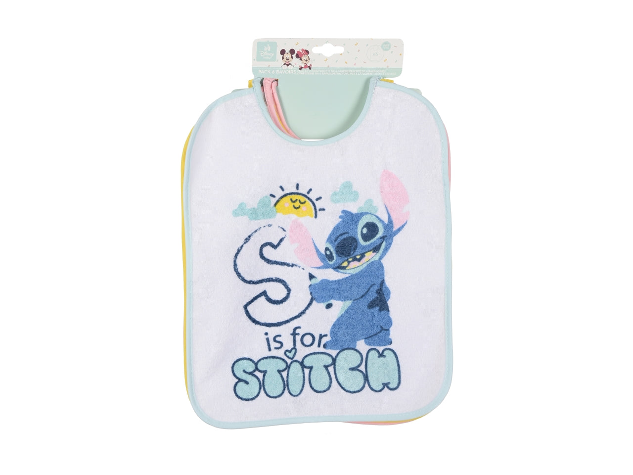 Lilo e stitch set 6 bavette