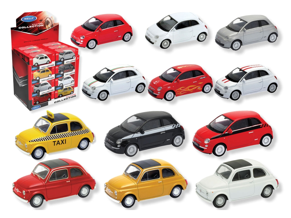 Auto fiat 500 scala 1:43 collezione