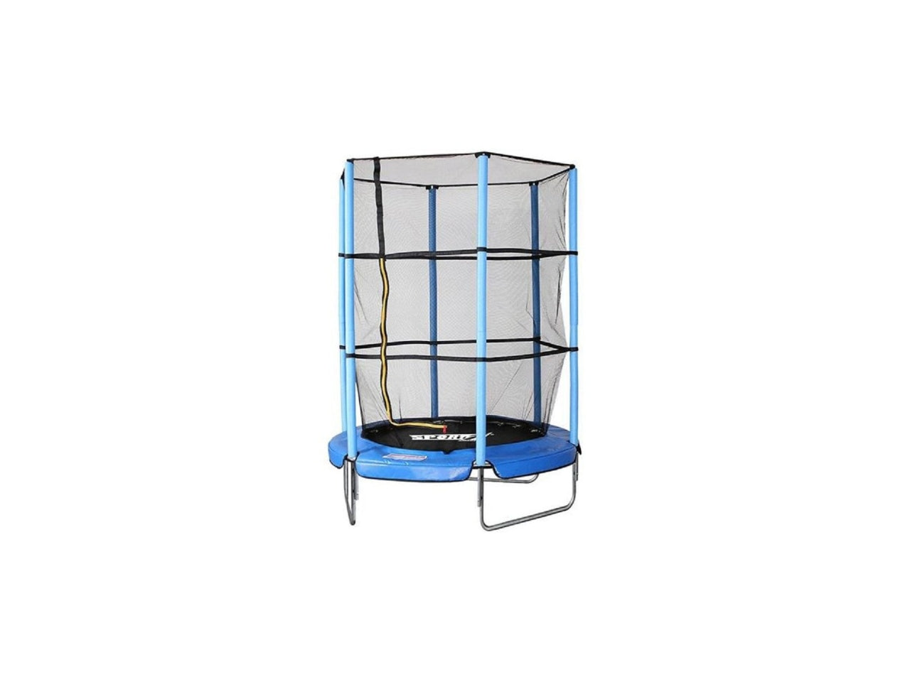 Tappeto elastico con rete di protezione diametro 140cm