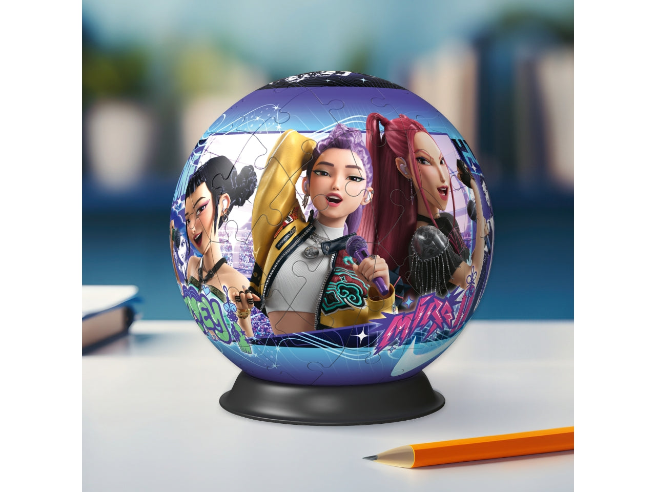 Puzzle ball 72 pezzi k-pop demon hunters