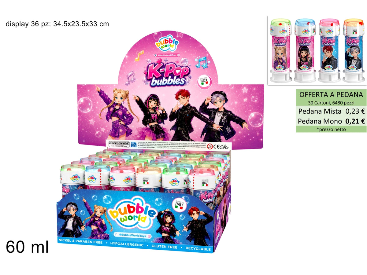 Bolle di sapone kpop