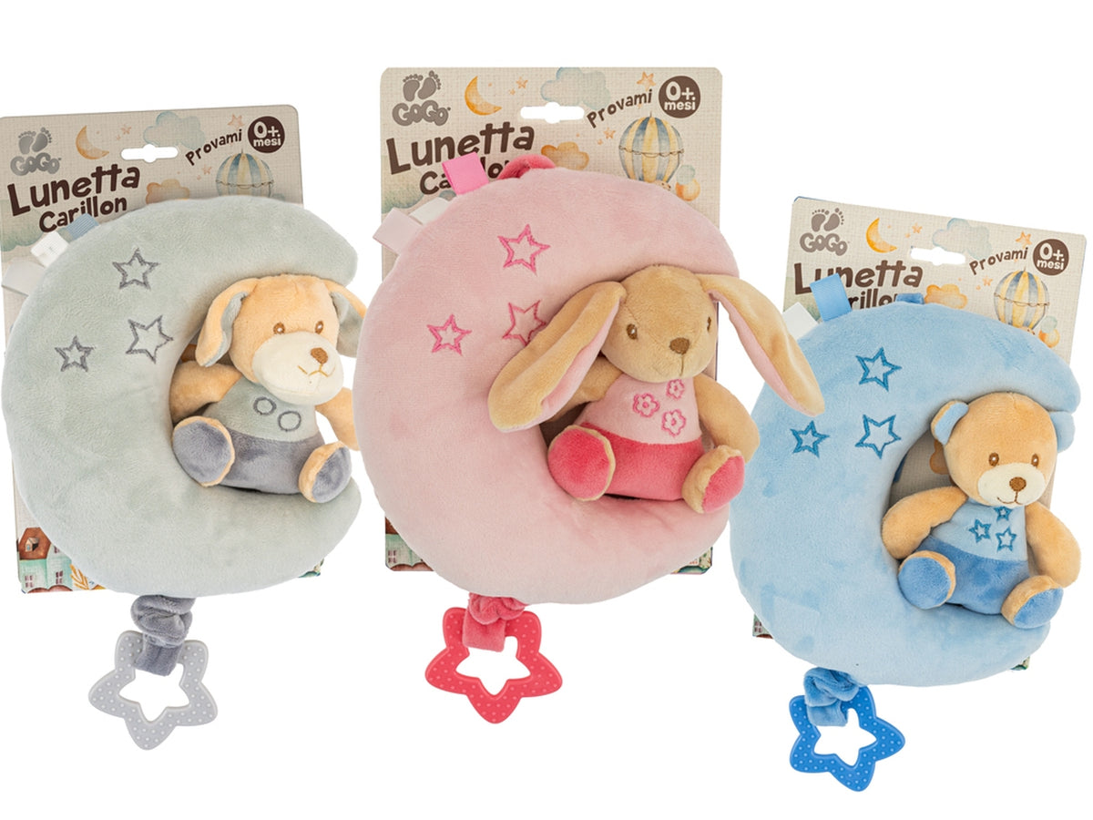 Gogo elite- carillon luna animaletto 3col. 20cm,
