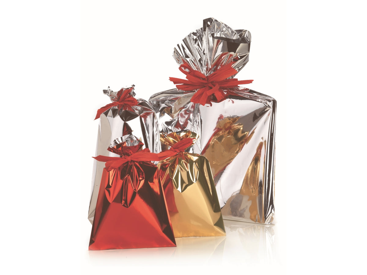 Buste Smerlate fondo pieno 18x50cm rosso in confezione da 50 buste
