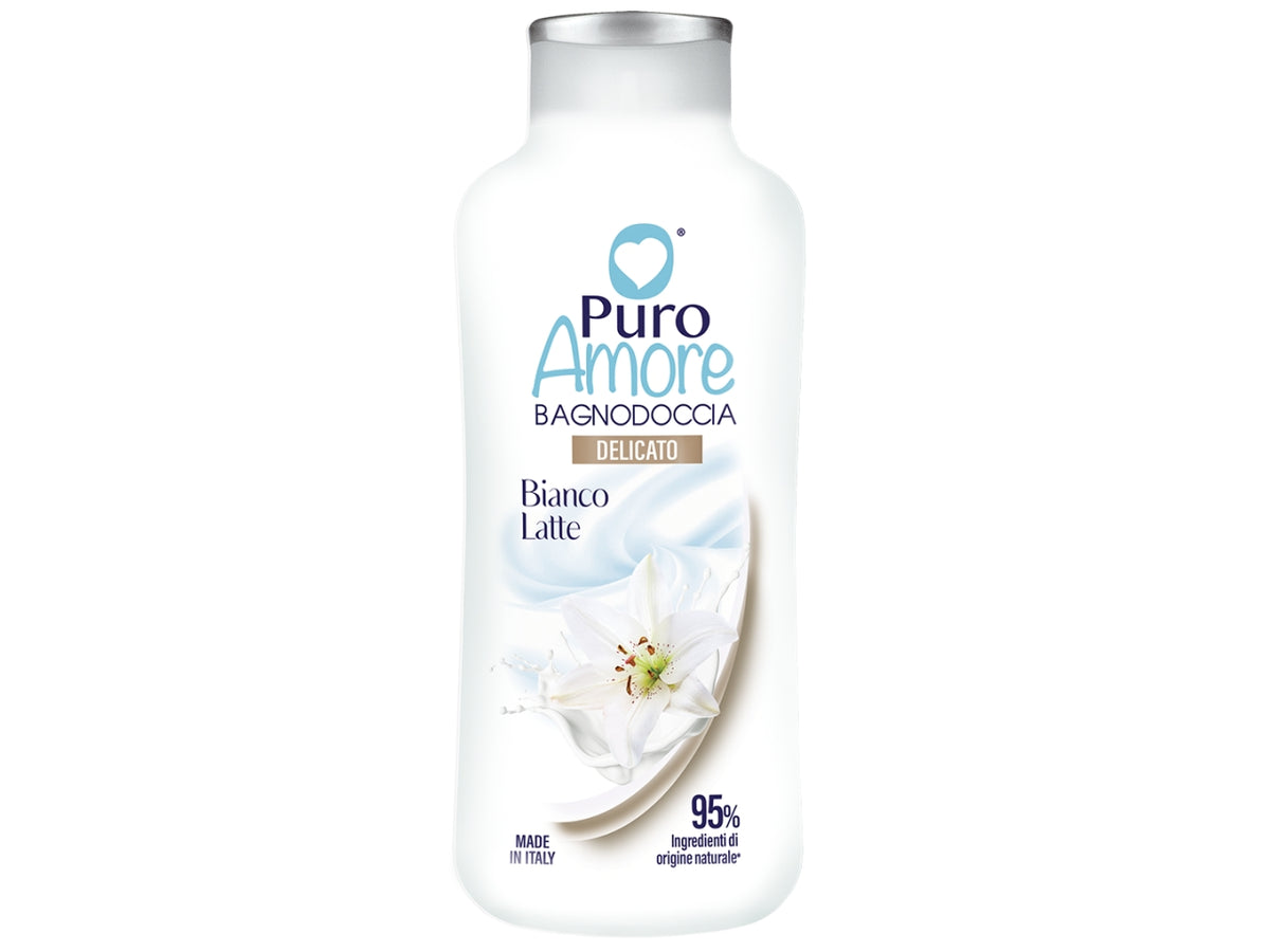 Puro Amore bagno doccia 650ml bianco latte $
