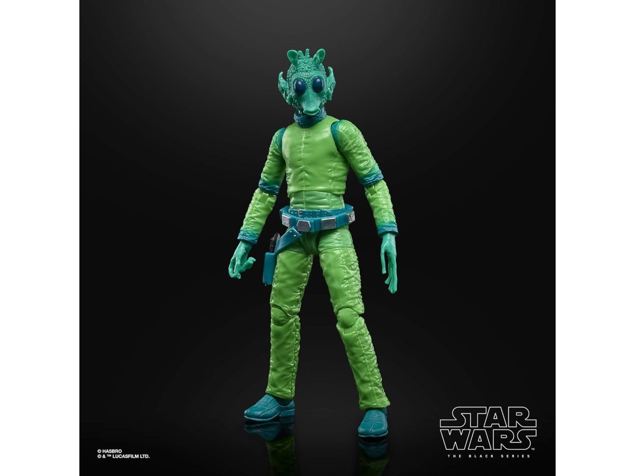Star wars kenner greedo action figure da collezione