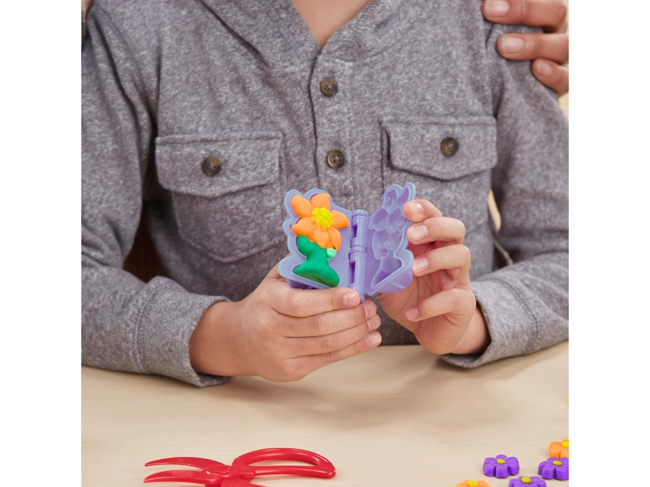 Playdoh garden set pasta da modellare gioco creativo