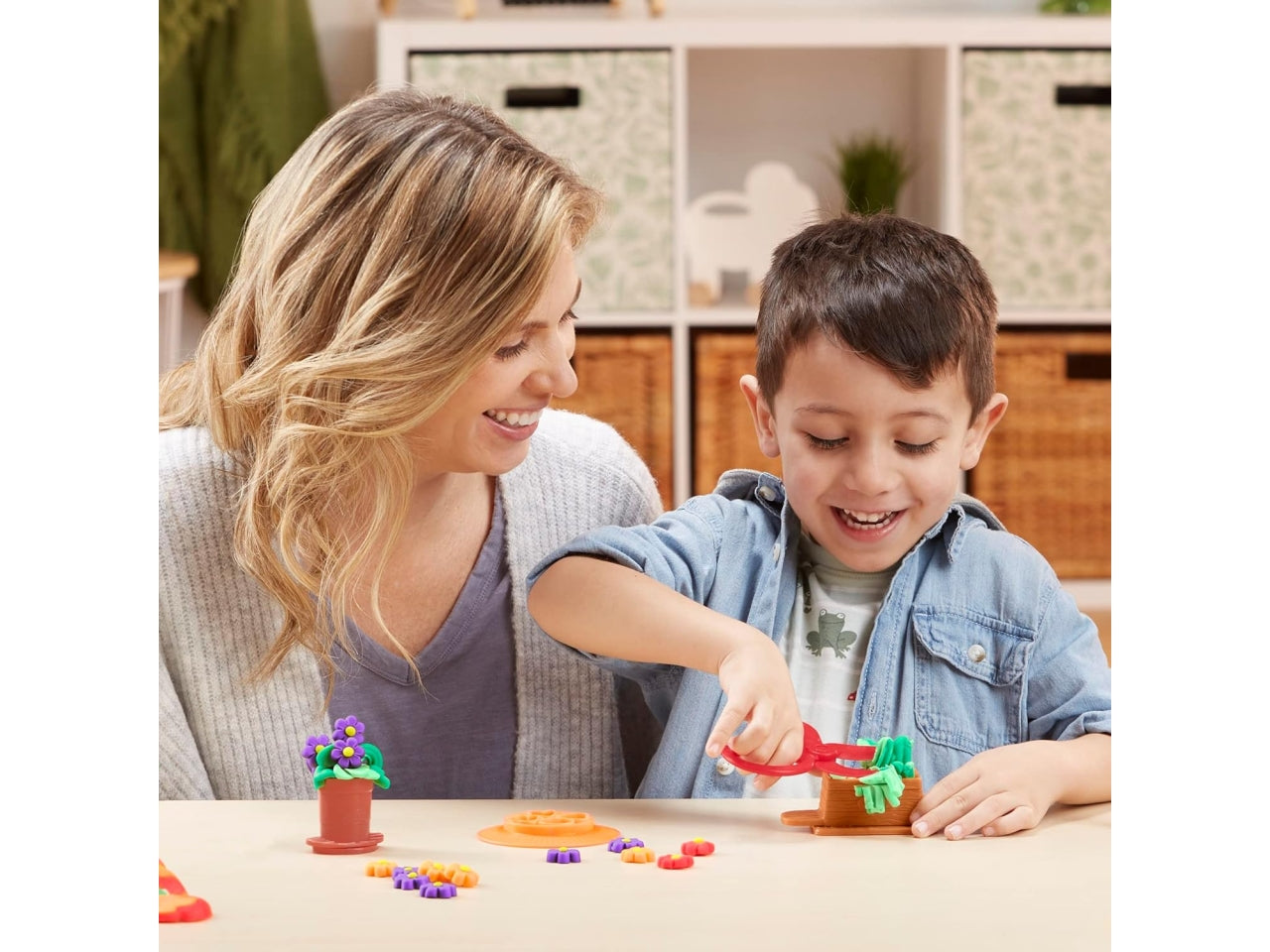 Playdoh garden set pasta da modellare gioco creativo