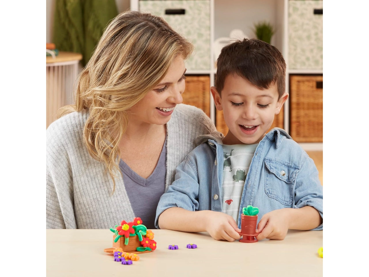 Playdoh garden set pasta da modellare gioco creativo