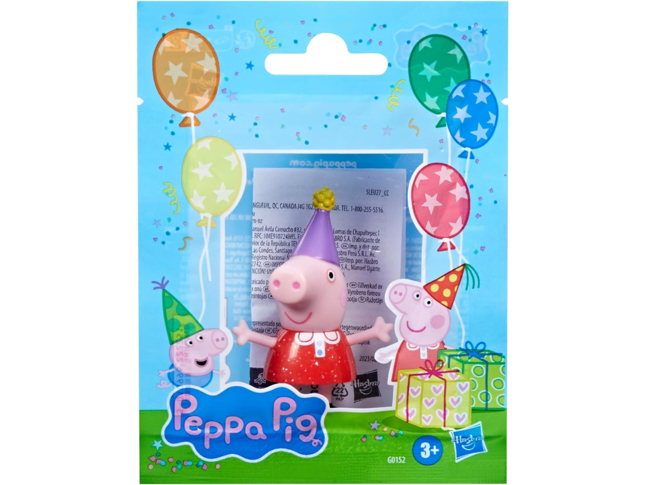 Peppa pig party friends personaggi assortiti