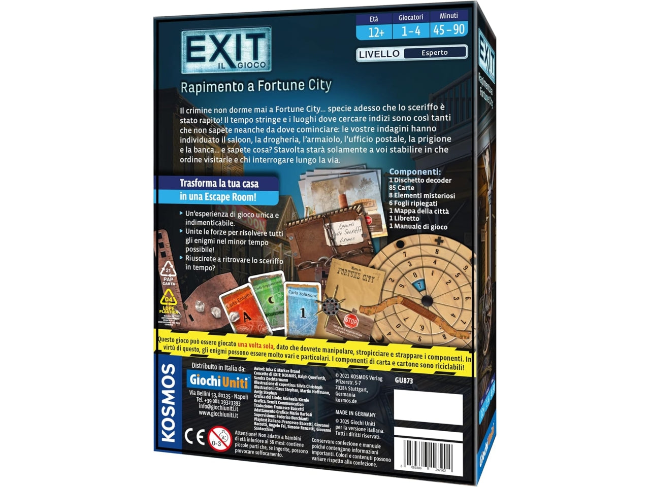 Gioco Exit: rapimento a fortune city