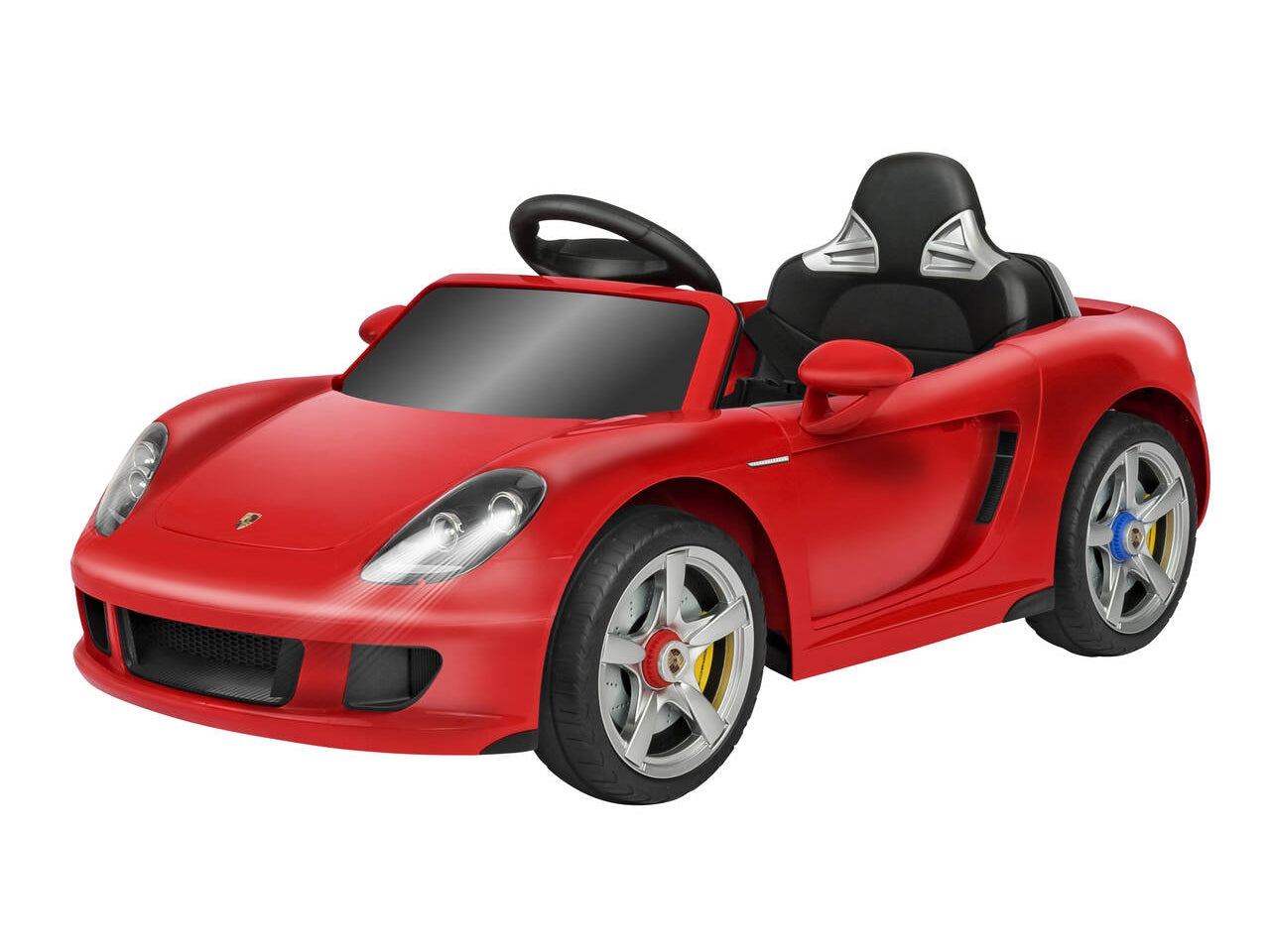 Auto Porsche Carrera gt con radiocomando 12v rossa