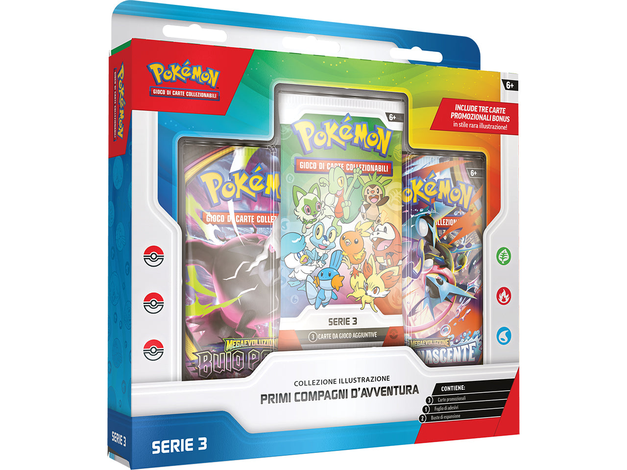 Pokemon collezione illustrata Primi Compagni d'Avventura serie 3 £