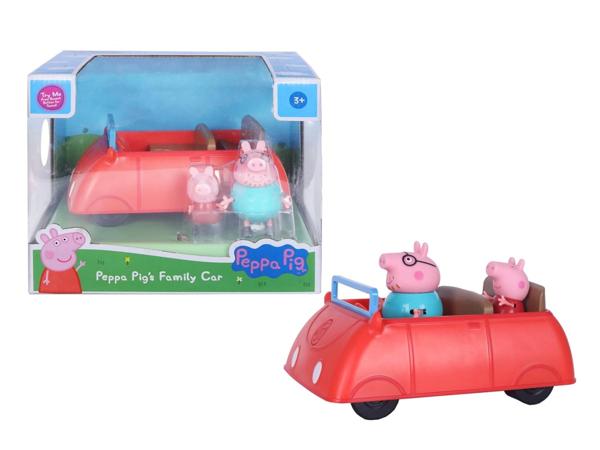Peppa pig family car