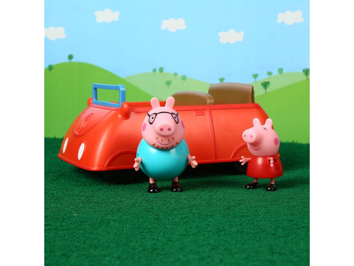 Peppa pig family car