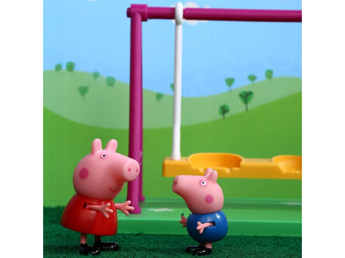 Peppa pig playset playground swing