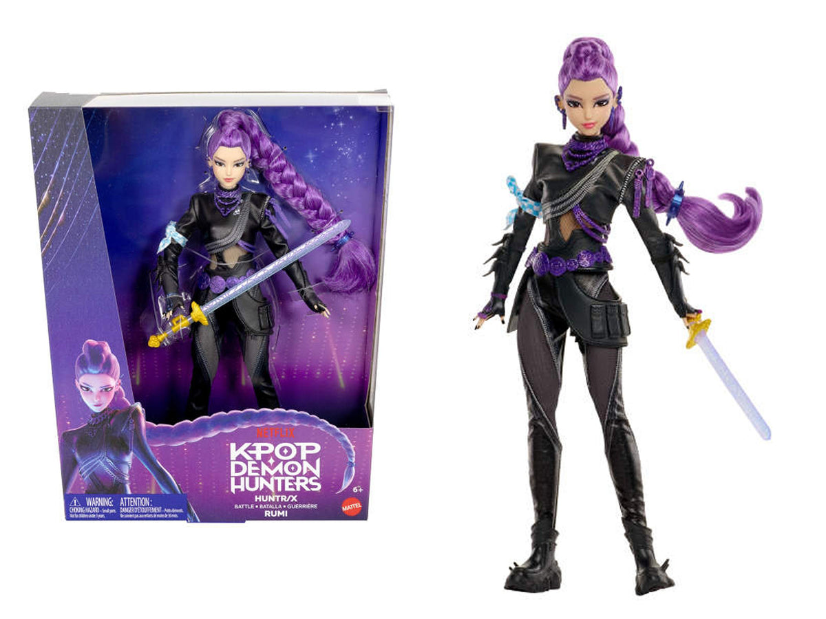K-pop demon hunters fashion doll rumi deluxe 30cm £