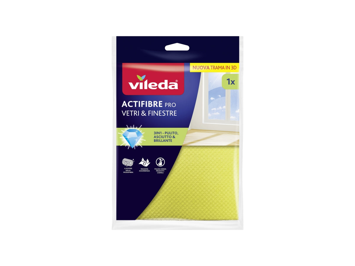 Vileda panno Actifibre pro vetri e finestre