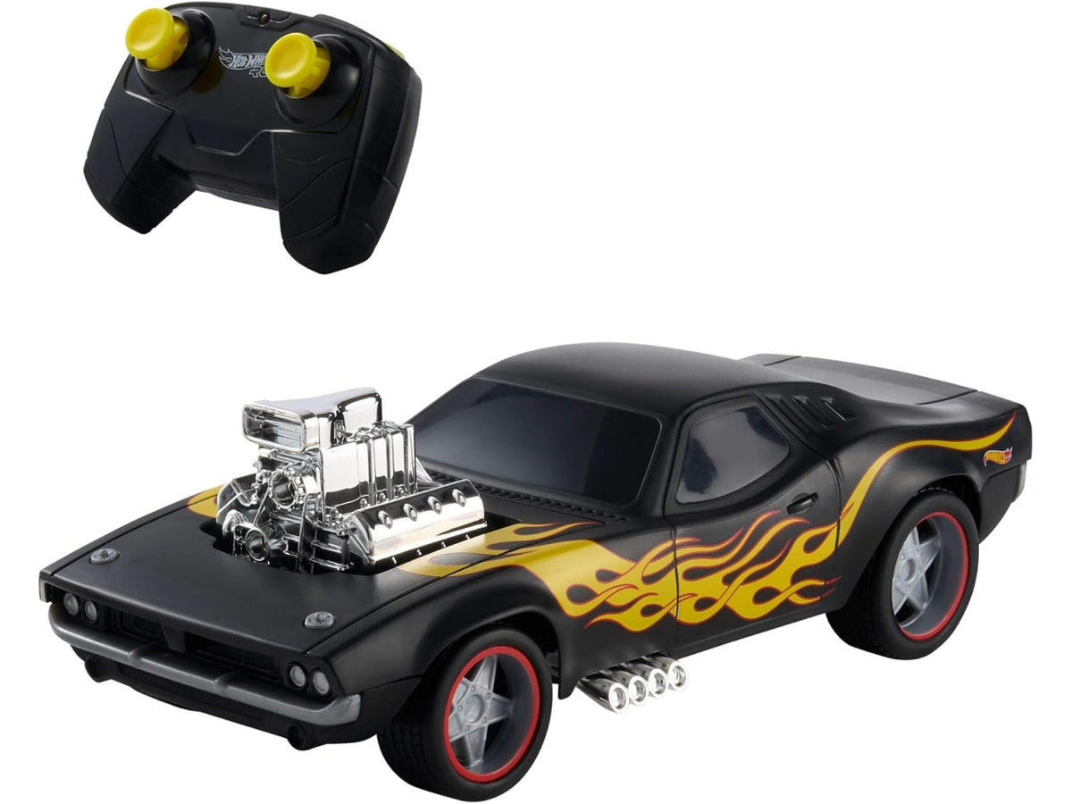 Hot wheels rc 1:16 rodger dodger redeco
