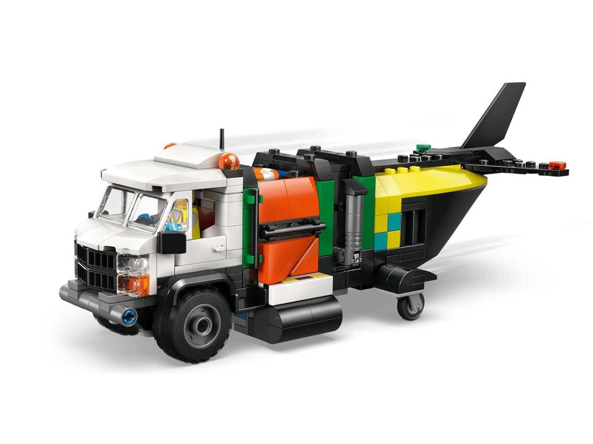 Lego City remix aereo camion e hovercraft