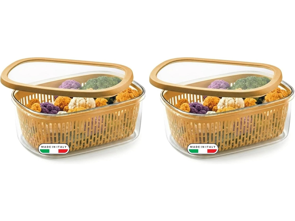 Aroma keeper rettangolare 4lt senape