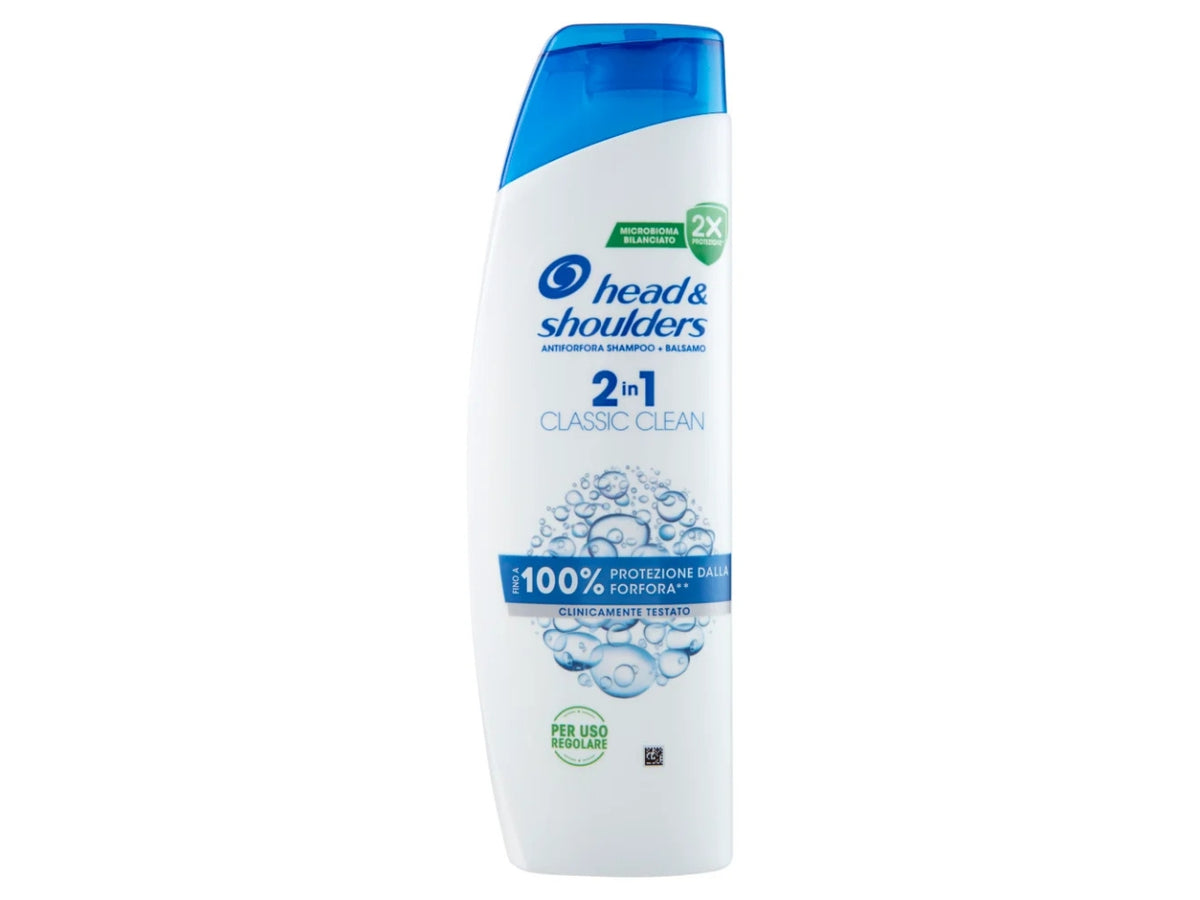 Head&shoulders shampoo 250ml 2in1 classico $