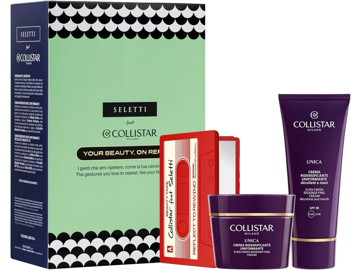 Collistar cofanetto unica crema ridensificante uniformante 50ml
