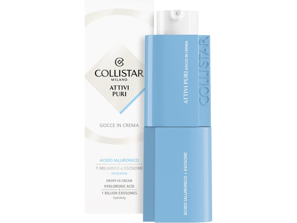 Collistar attivi puri gocce in crema acido ialuronico + esosomi 30ml
