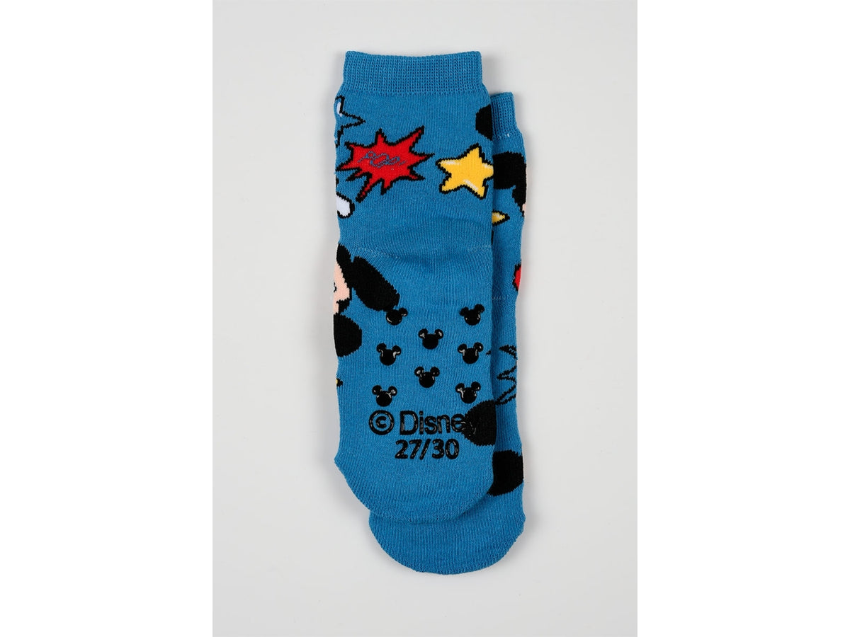Mickey calze antiscivolo taglia 31/34 blu