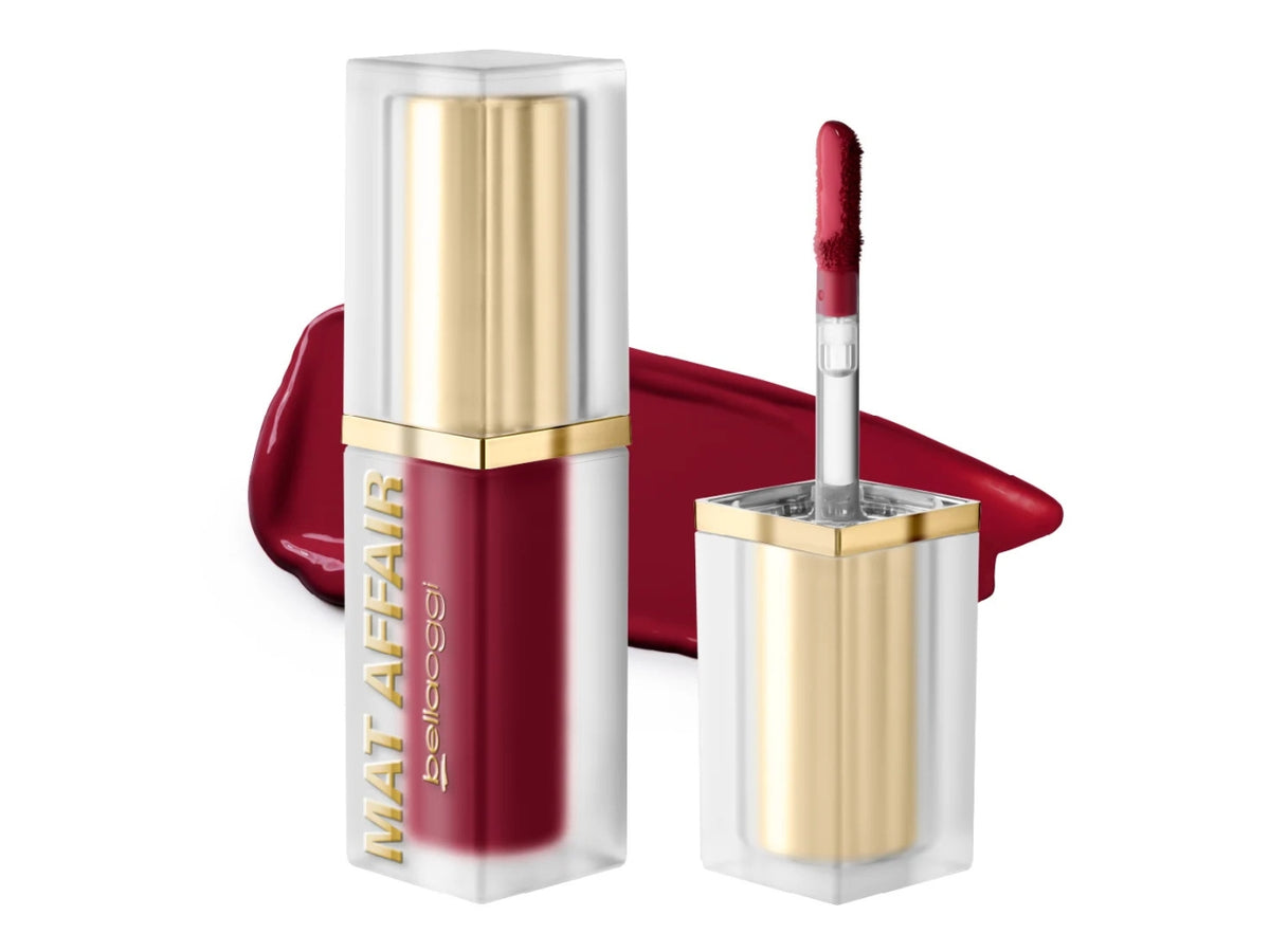 Bellaoggi mat affair, rossetto liquido effetto mat colore n° 335 red extreme