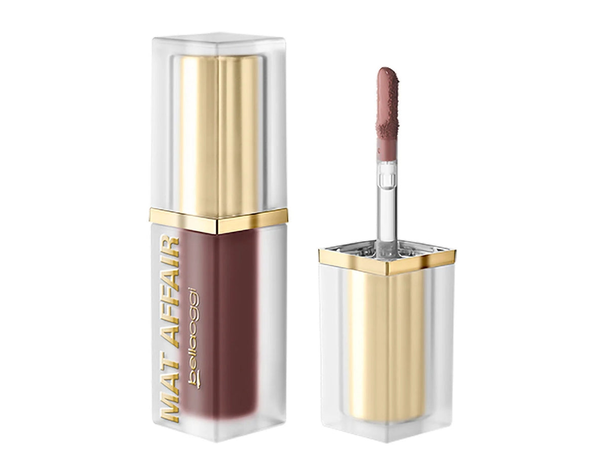 Bellaoggi mat affair, rossetto liquido effetto mat colore n° 180 milk&coffee